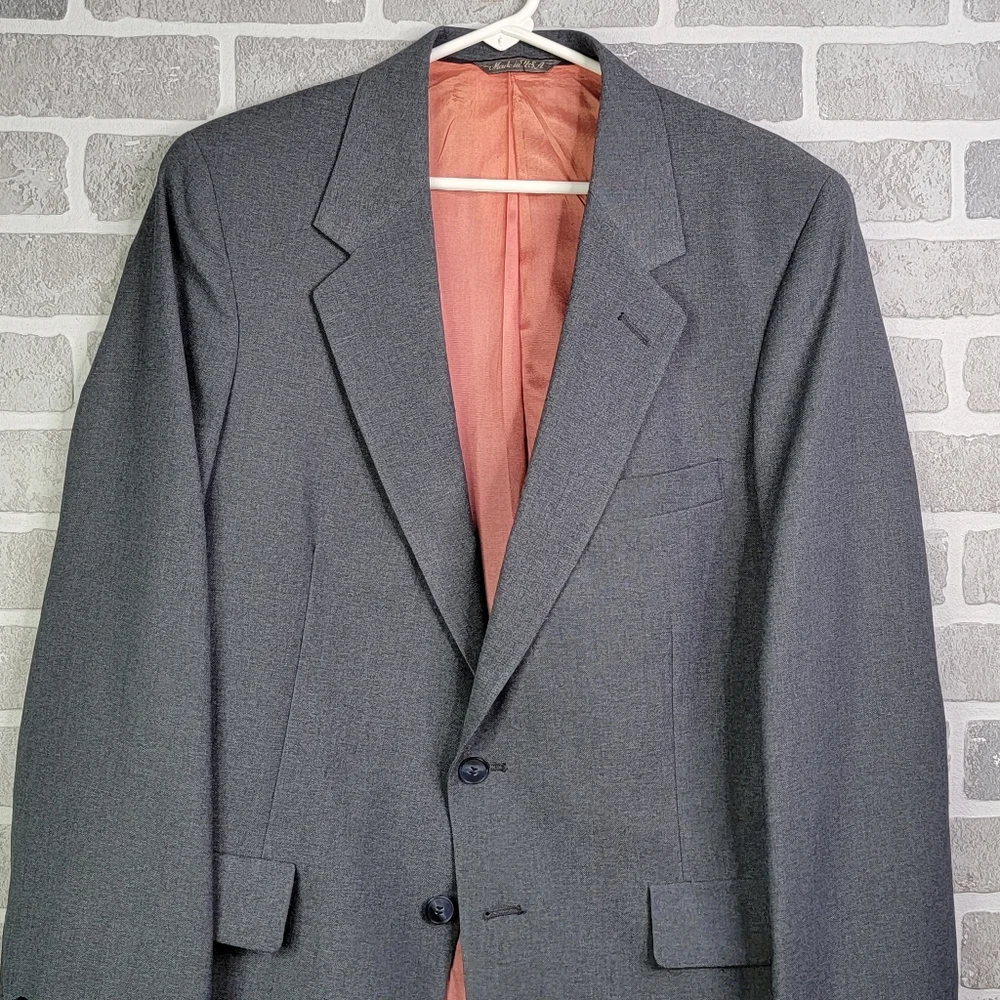 Levi's Strauss Company Vintage 60's 70's Made in USA Suit Sport Coat Men's 40L